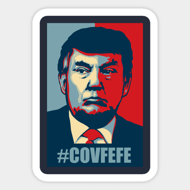 Covfefe Sticker by SpoilerShirts